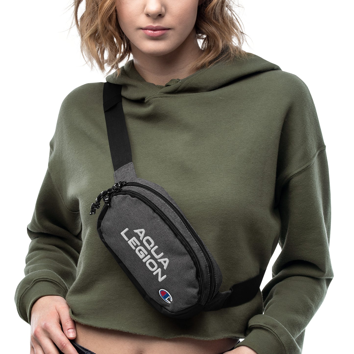 Aqua Legion x Champion fanny pack