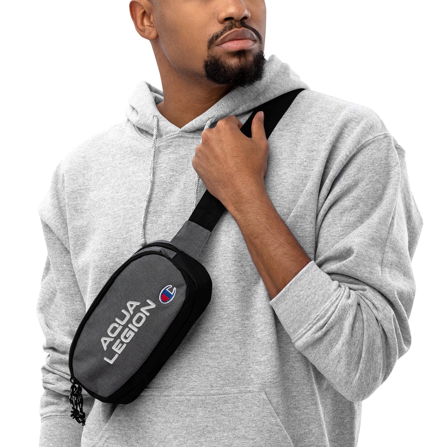 Aqua Legion x Champion fanny pack