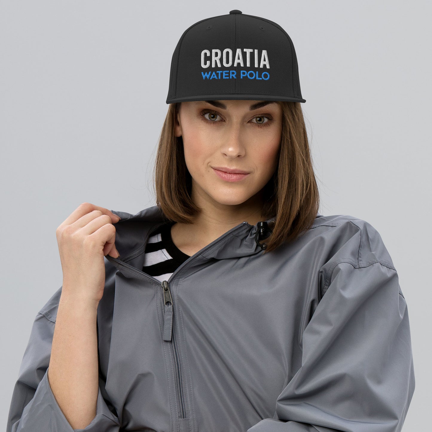Croatia Water Polo snapback hat