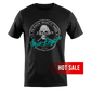 Aqua Pirate Black Male t-shirt