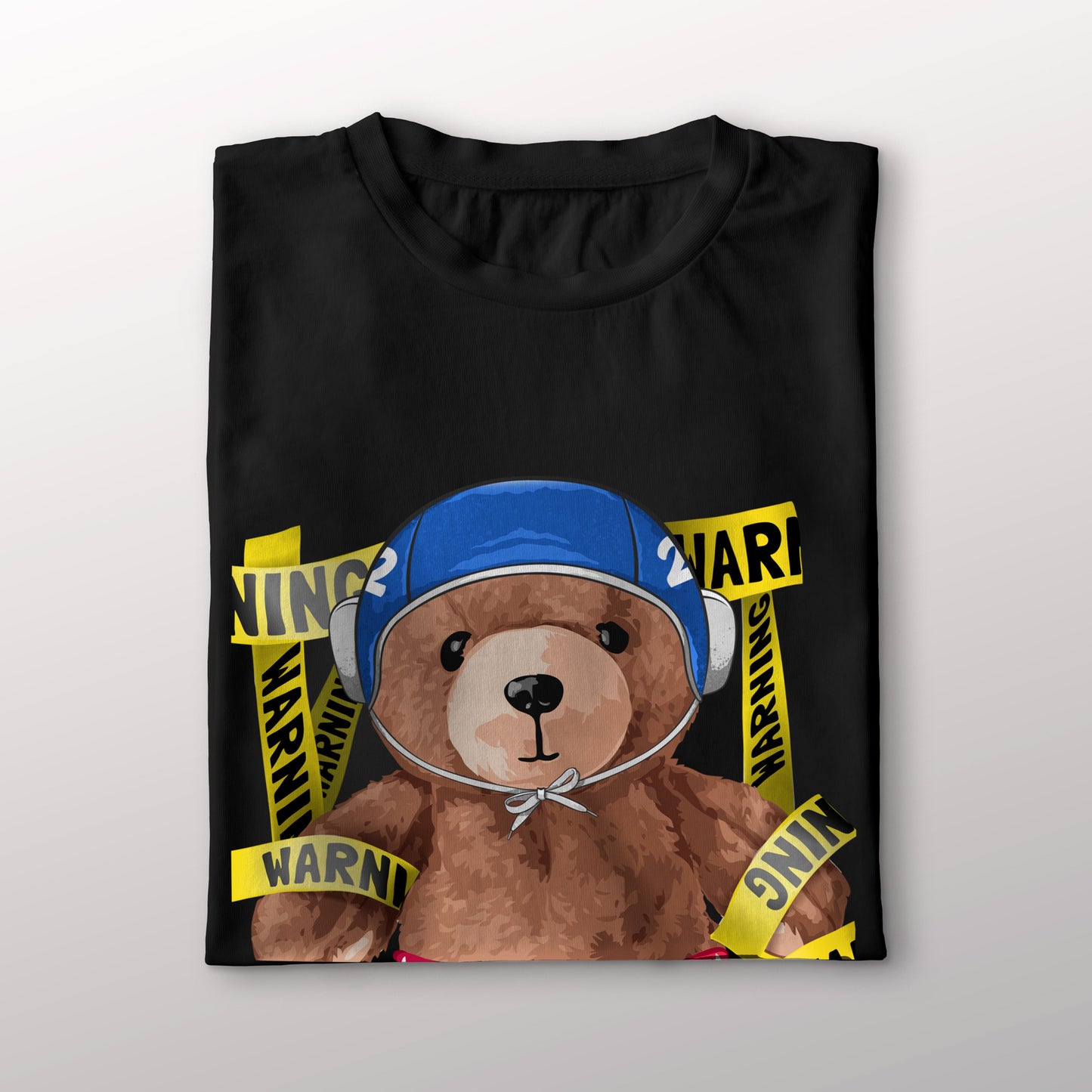 Champ Bear - Black Male t-shirt