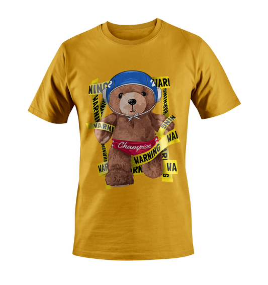 Champ Bear - Yellow Male t-shirt