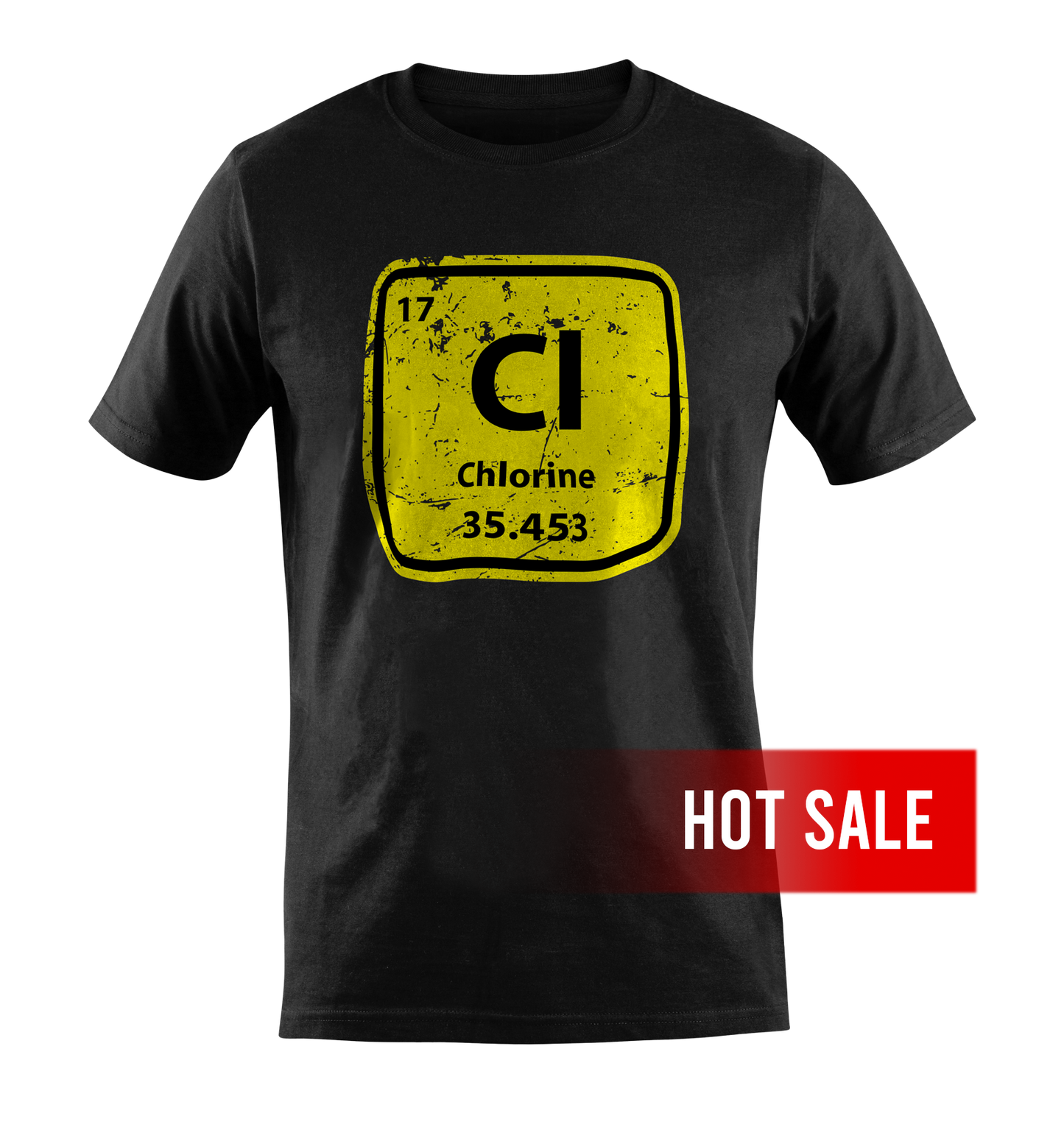 Chlorine Element Black Male t-shirt