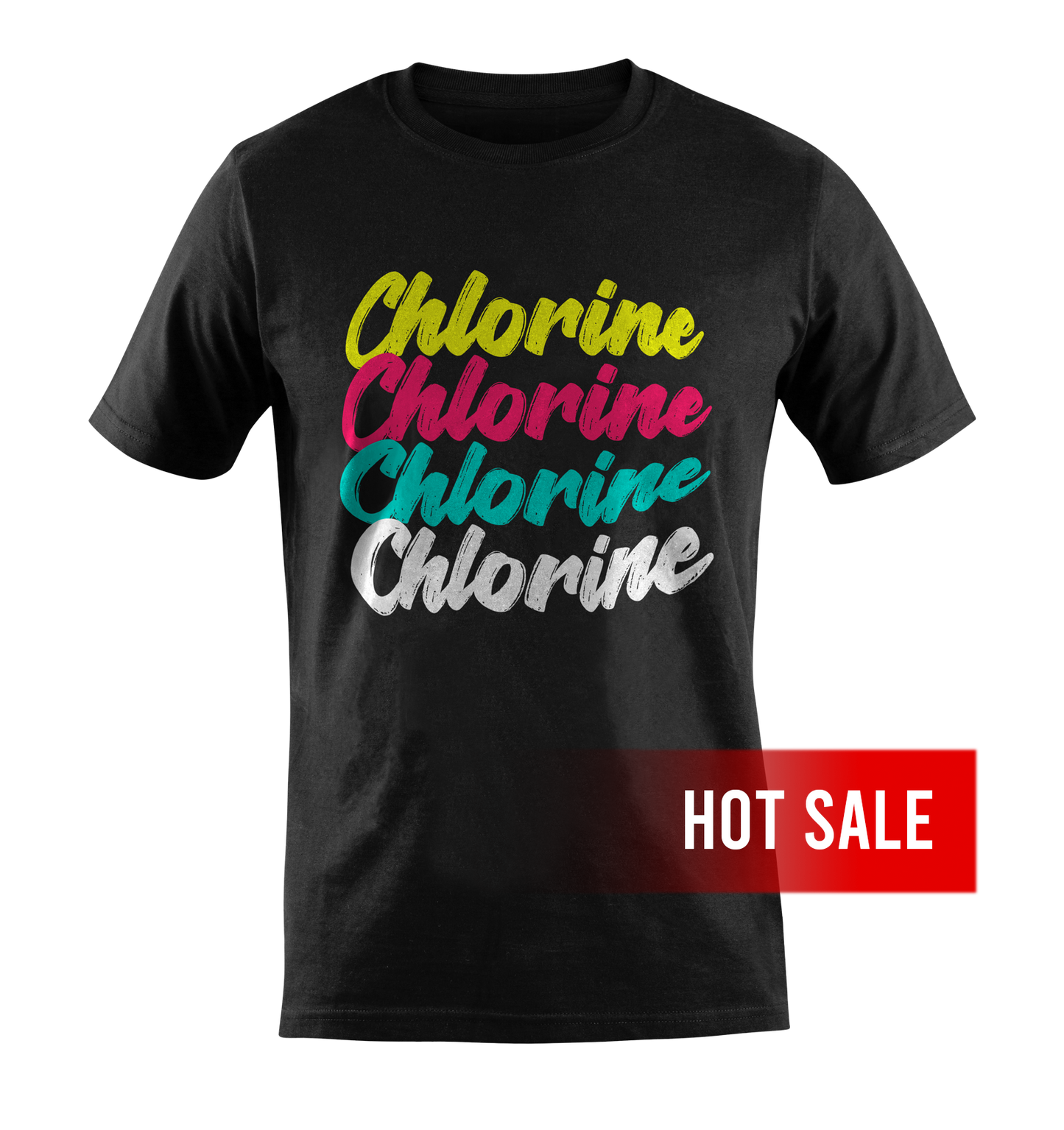 Chlorine Black / Multi-color Male t-shirt
