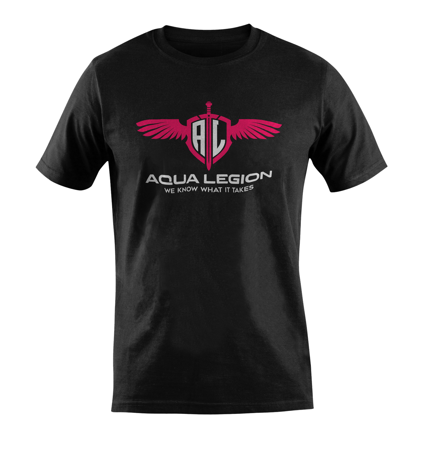 Aqua Legion Originals - Black / Pink Male t-shirt