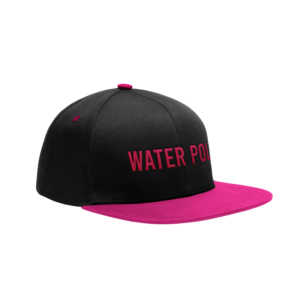Water Polo Black/Pink snapback hat