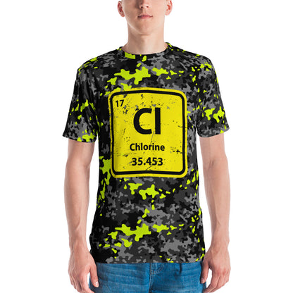 Chlorine Element Camo Male t-shirt