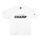 Aqua Legion x Champion White t-shirt