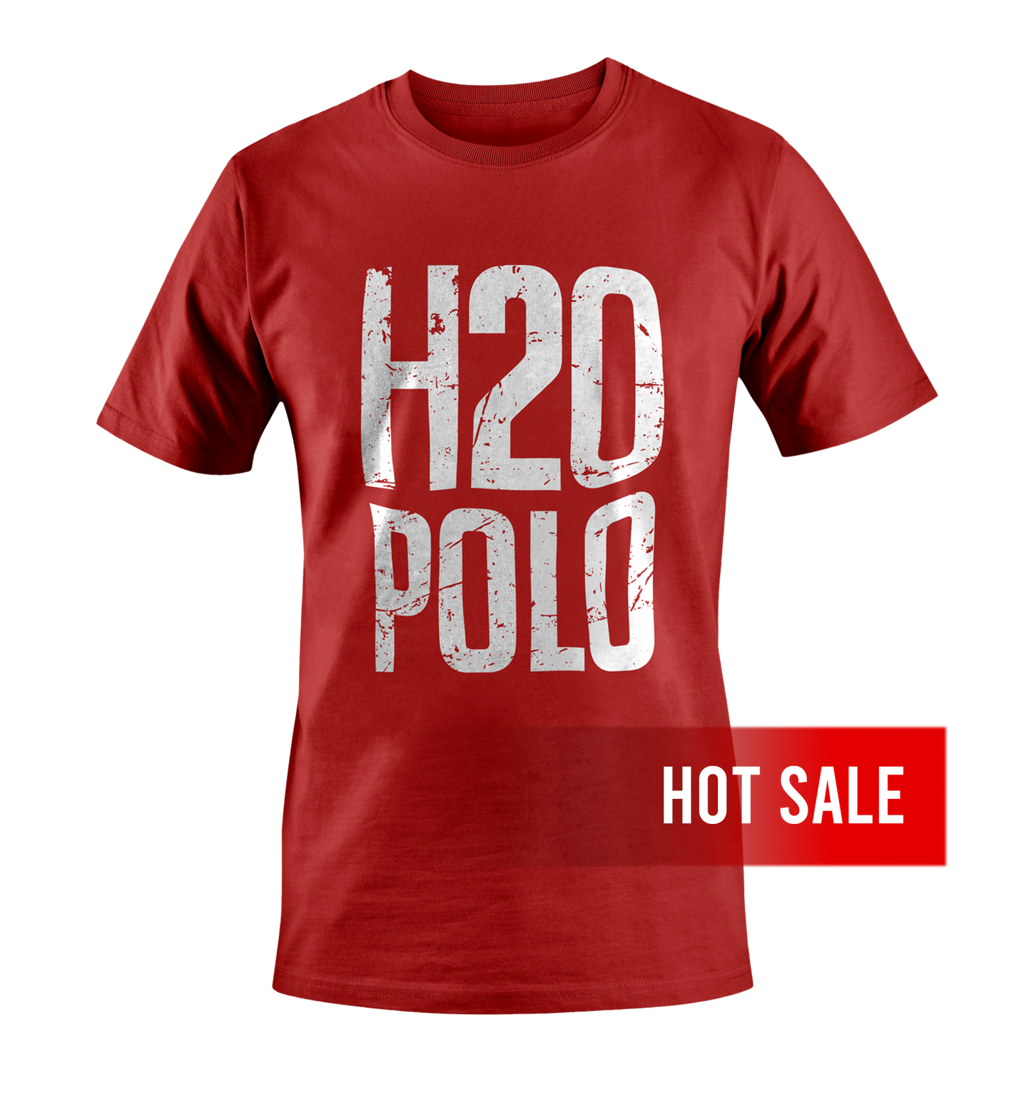 H2O Polo Red / White Male t-shirt