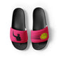 Black/Pink Men's Power Shot Slides